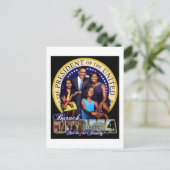 President Barack Obama Briefkaart (Staand voorkant)