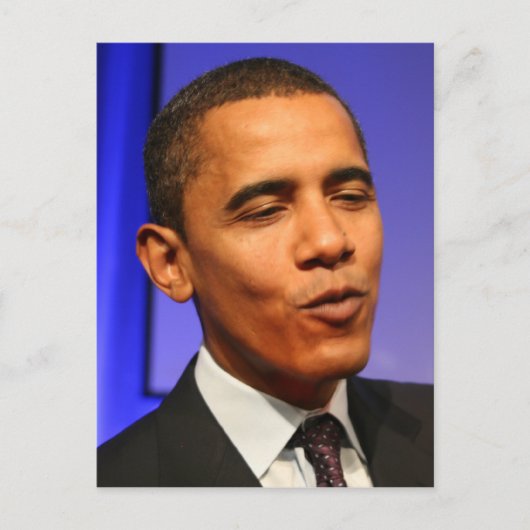 President Barack Obama Briefkaart (Voorkant)