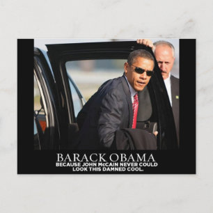 PRESIDENT BARACK OBAMA BRIEFKAART