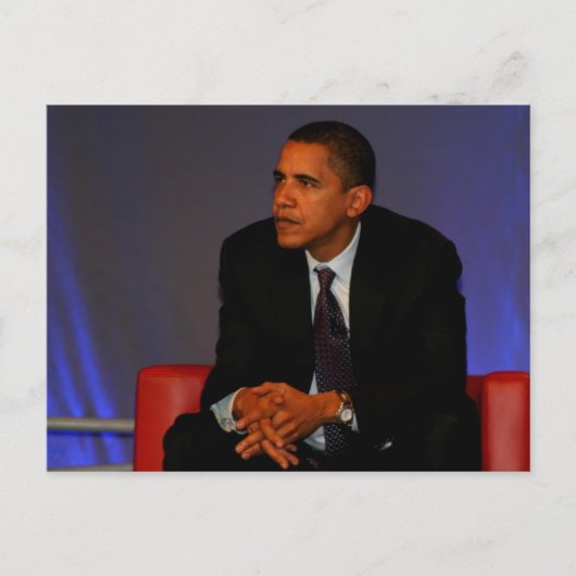 President Barack Obama Briefkaart (Voorkant)
