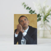 President Barack Obama Briefkaart (Staand voorkant)