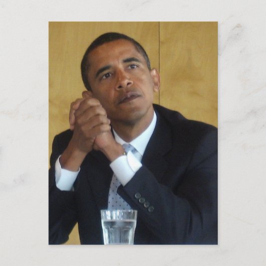President Barack Obama Briefkaart (Voorkant)