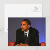 President Barack Obama Briefkaart (Voorkant / Achterkant)