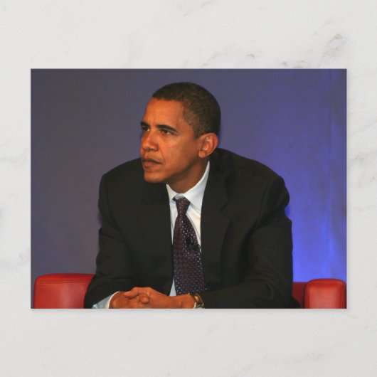 President Barack Obama Briefkaart (Voorkant)