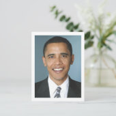 President Barack Obama Briefkaart (Staand voorkant)