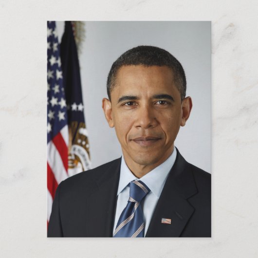 President Barack Obama Briefkaart (Voorkant)