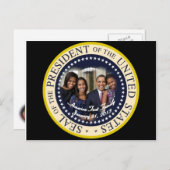 President Barack Obama Briefkaart (Voorkant / Achterkant)