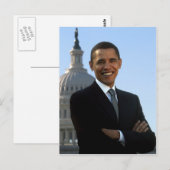 President Barack Obama Briefkaart (Voorkant / Achterkant)