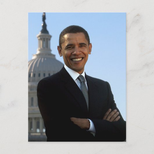 President Barack Obama Briefkaart (Voorkant)