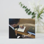 President Barack Obama Briefkaart (Staand voorkant)