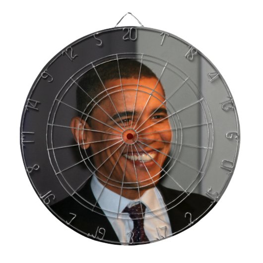 President Barack Obama Bullseye Dartbord (Voorkant)