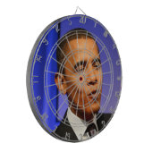 President Barack Obama Bullseye Dartbord (Voorkant Links)