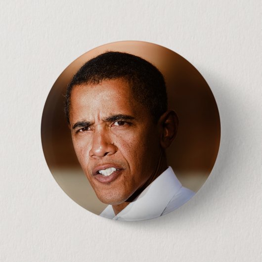 President Barack Obama Buttonnen Pins Ronde Button 5,7 Cm (Voorkant)