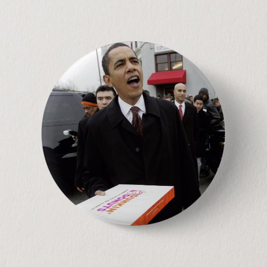 President Barack Obama Buttonnen Pins Ronde Button 5,7 Cm (Voorkant)