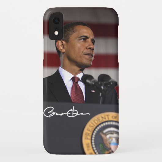 President Barack Obama Case-Mate iPhone Case (Achterkant)
