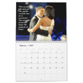 President Barack Obama citeert agenda 2014 Kalender (Feb 2027)