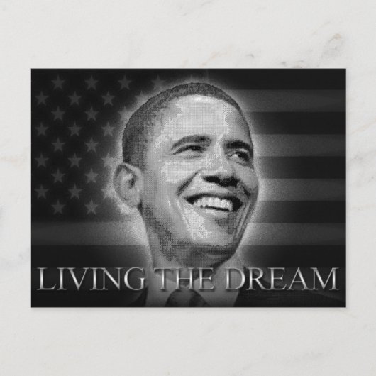President Barack Obama - De droom leven Briefkaart (Voorkant)