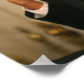 President Barack Obama denkt dat hij ontmoet Poster (Hoek)