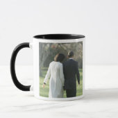 President Barack Obama en First Lady Michelle Mok (Links)