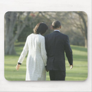 President Barack Obama en first lady Michelle Muismat