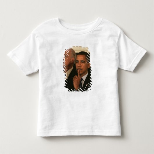 President Barack Obama en Vice President Kinder Shirts (Voorkant)