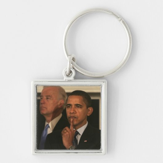 President Barack Obama en vicepresident Sleutelhanger (Voorkant)