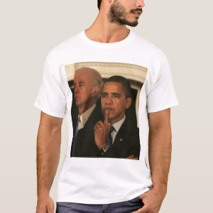 President Barack Obama en vicepresident T-shirt
