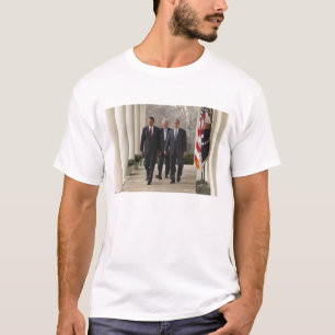 President Barack Obama en voormalige presidenten T-shirt