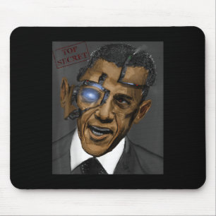 President Barack Obama Evil Cool Robot Muismat