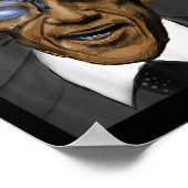 President Barack Obama Evil Cool Robot Poster (Hoek)