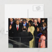 President Barack Obama & Family Briefkaart (Voorkant / Achterkant)
