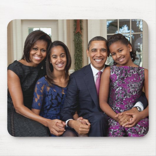 President Barack Obama & Family Muismat (Voorkant)