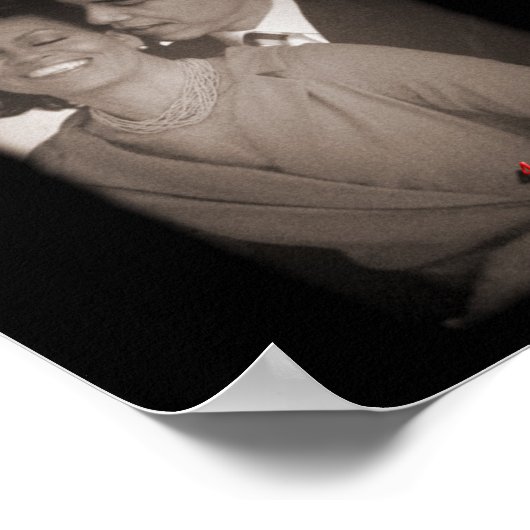 PRESIDENT BARACK OBAMA & FIRST LADY POSTER (Hoek)