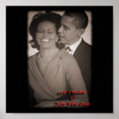 PRESIDENT BARACK OBAMA & FIRST LADY POSTER (Voorkant)