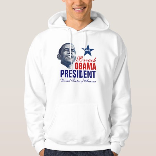 President Barack Obama Hoodie (Voorkant)