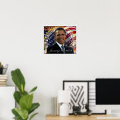 President Barack Obama Inaugurale Poster (Thuiskantoor)