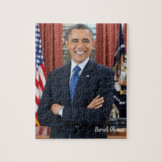 President Barack Obama Jigsaw Puzzle Legpuzzel (Verticaal)