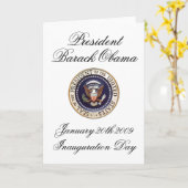 President Barack Obama Kaart (Gele Bloem)