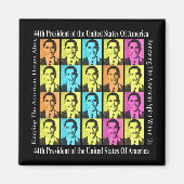 PRESIDENT BARACK OBAMA MAGNEET (Voorkant)