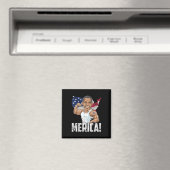 President Barack Obama Merica 4 juli Grappig Pa Magneet (Insitu (Vaatwasser))