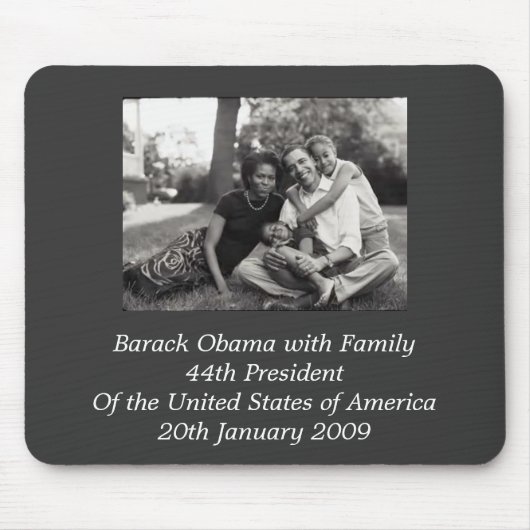 President Barack Obama met familie Muismat (Voorkant)
