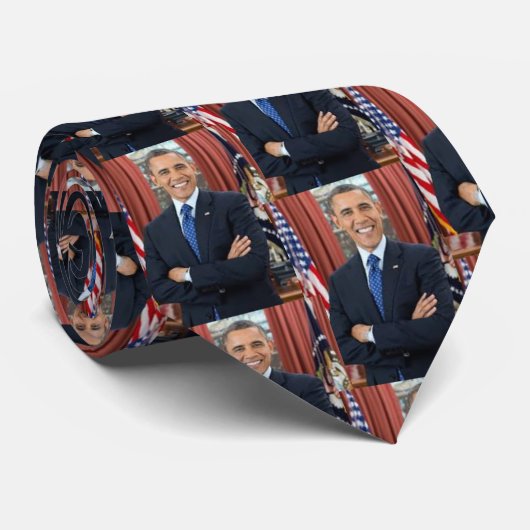 President Barack Obama Necktie Stropdas (Opgerold)