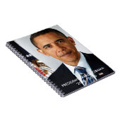 PRESIDENT BARACK OBAMA NOTEBOOK NOTITIEBOEK (Rechterzijde)
