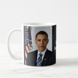 President Barack Obama - Officieel portret van de Koffiemok