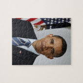 President Barack Obama - Officieel portret van de  Legpuzzel (Horizontaal)