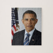 President Barack Obama - Officieel portret van de  Legpuzzel (Verticaal)