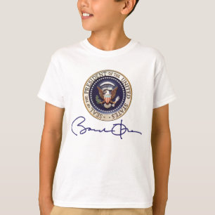President Barack Obama Ondertekening Kind T-shirt