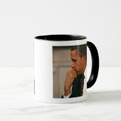 President Barack Obama ontmoet President Mok (Voorkant rechts)