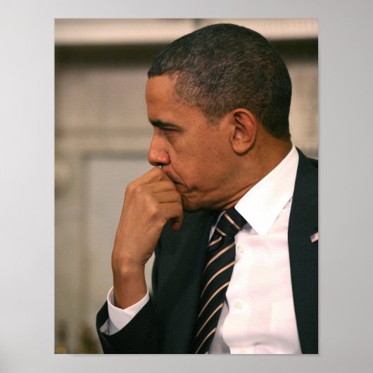 President Barack Obama ontmoet President Poster (Voorkant)
