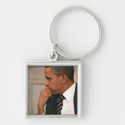 President Barack Obama ontmoet president Sleutelhanger (Voorkant)